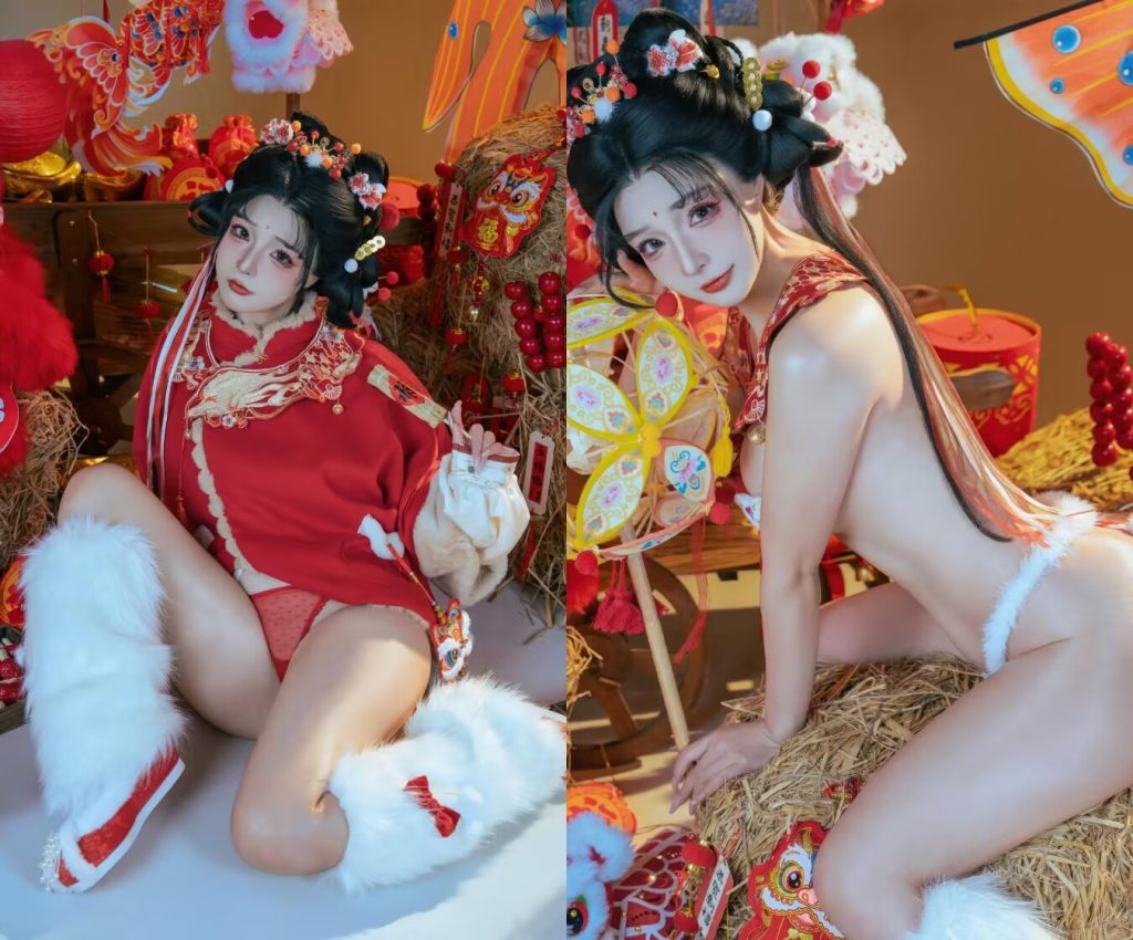 图片[1]-yuuhui玉汇-2026新春特辑 醒狮少女 [131P2V-2.11GB]-橙心社