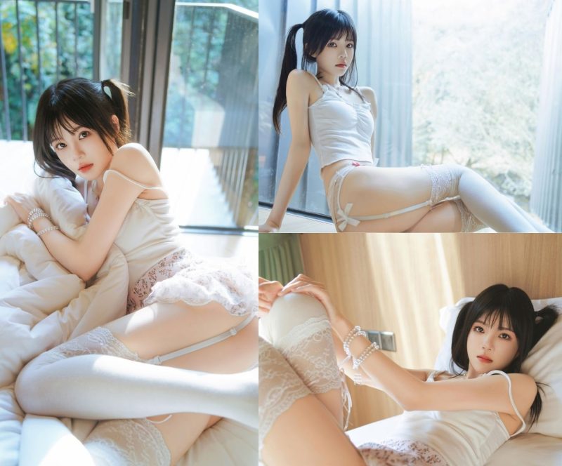 桜桃喵-春日碎花 [57P1V-1.13GB]-橙心社