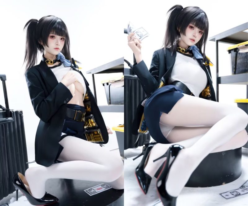 九柒喵-Nikee胜利女神 索拉 [24P-128MB]-橙心社